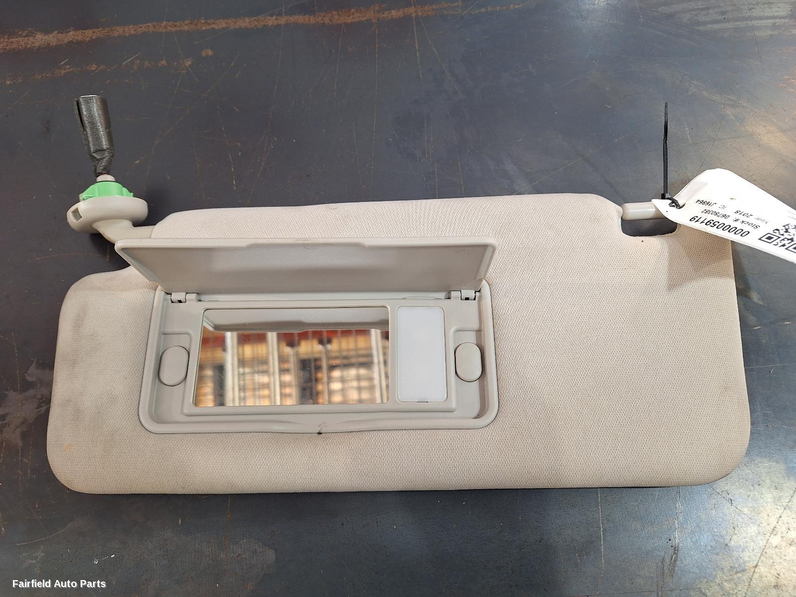 2016-2021 Honda Civic Sunvisor