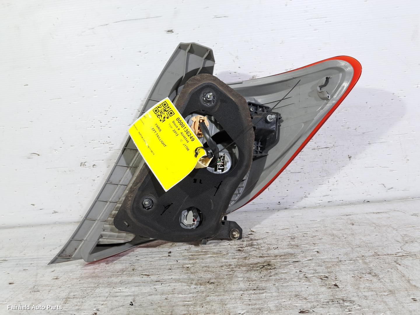 2011-2014 Toyota Yaris Left Taillight
