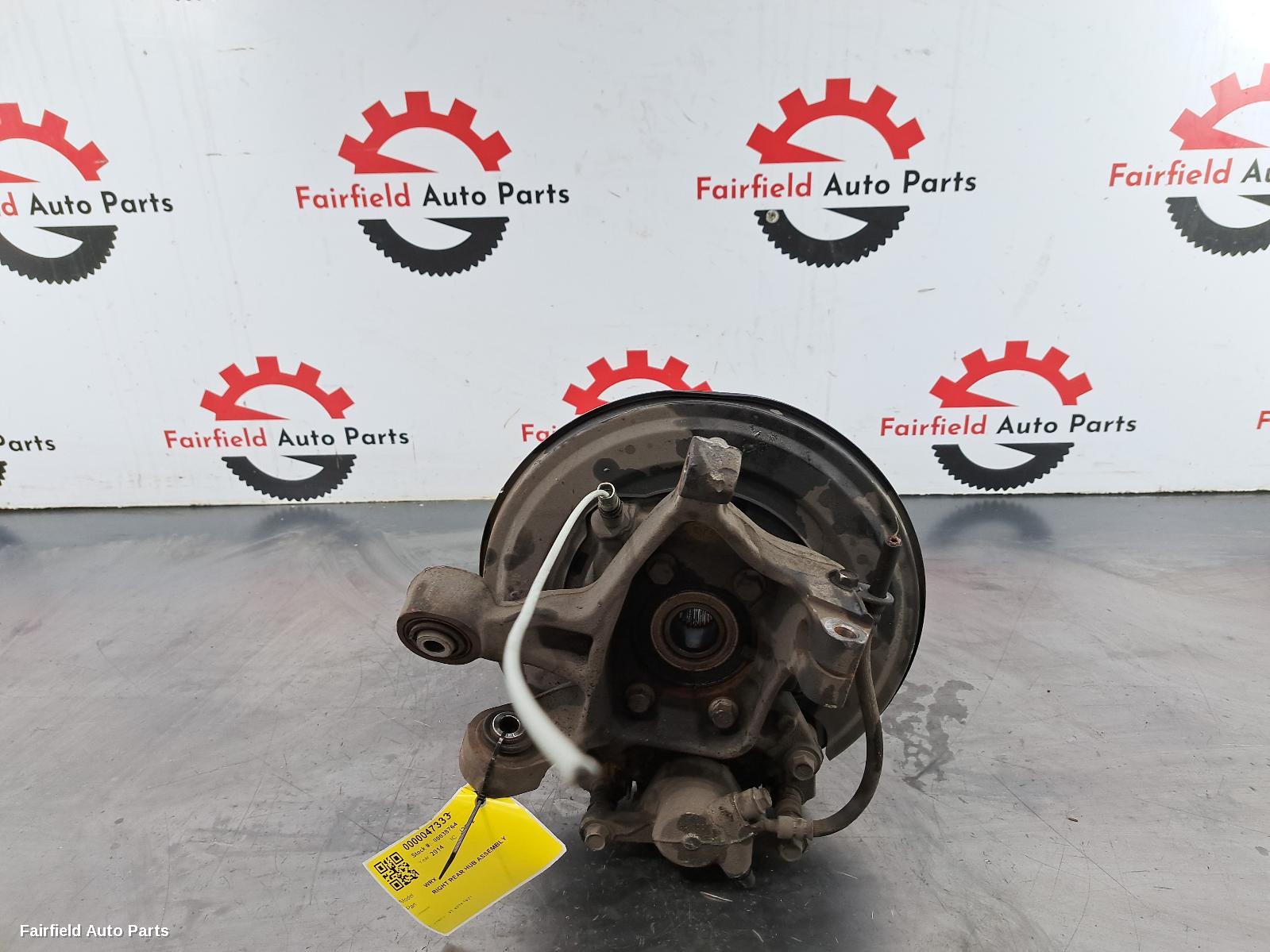2014-2017 Subaru Wrx Right Rear Hub Assembly