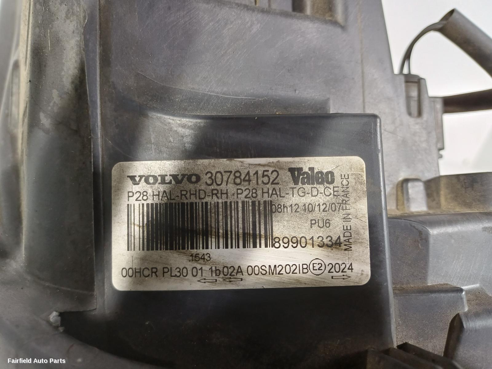 2003-2014 Volvo Xc90 Right Headlamp