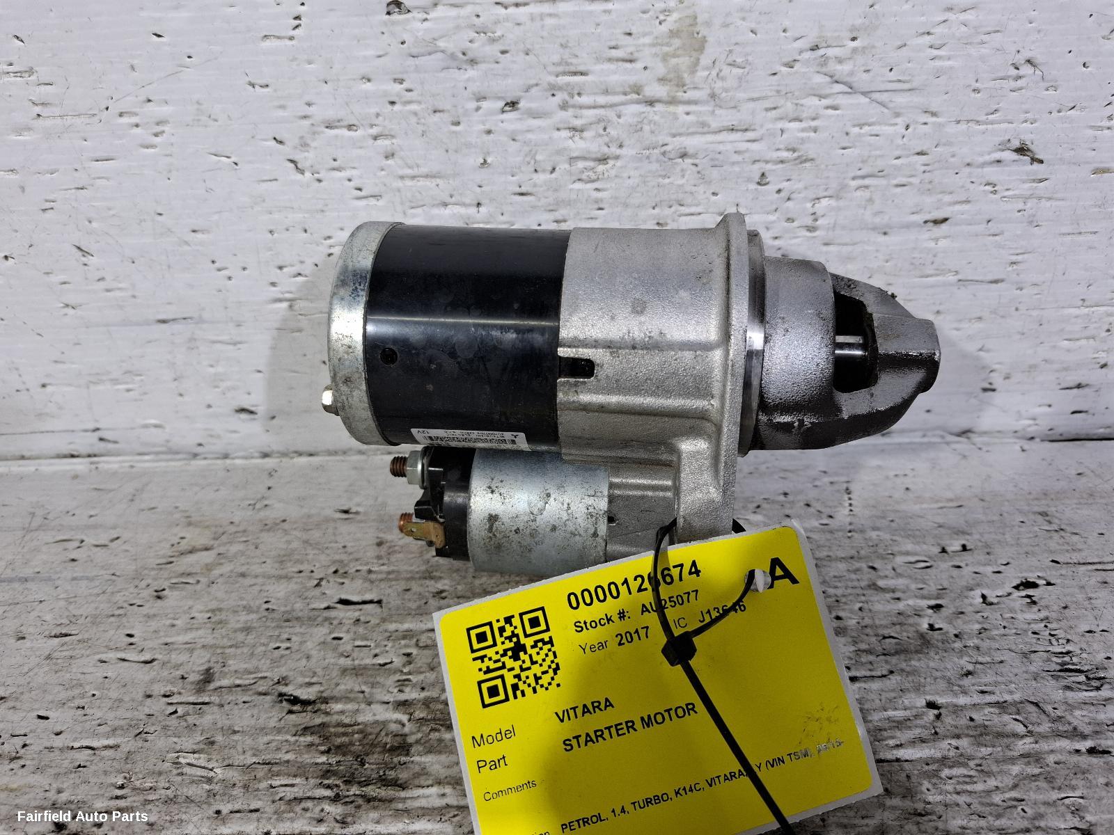 2015-2025 Suzuki Vitara Starter
