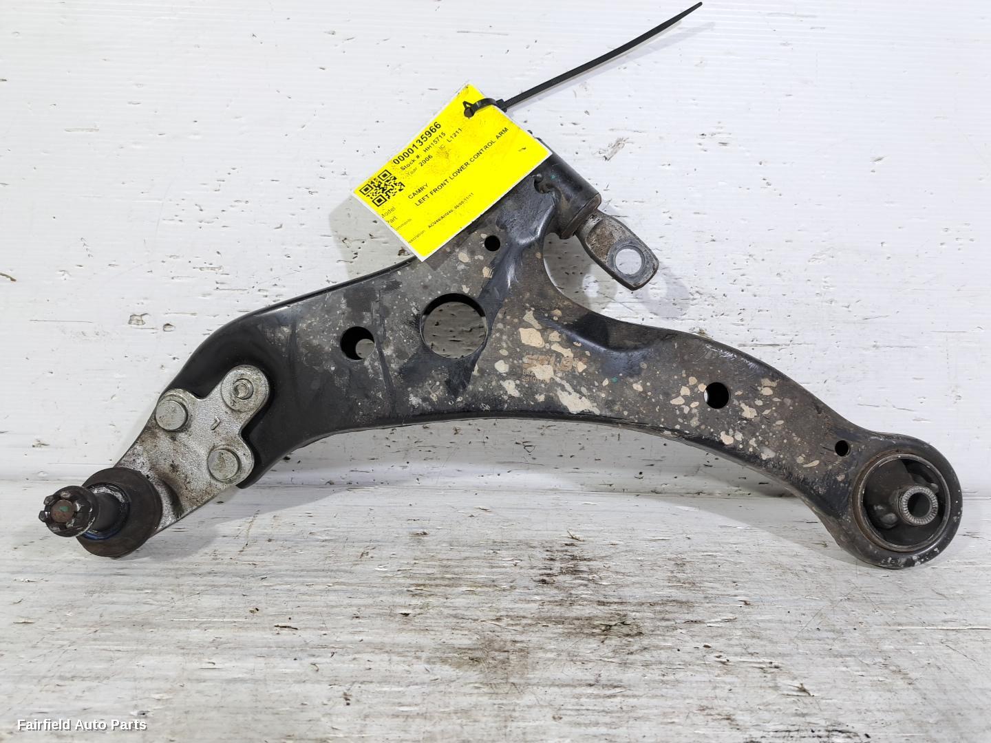 2006-2011 Toyota Camry Left Front Lower Control Arm