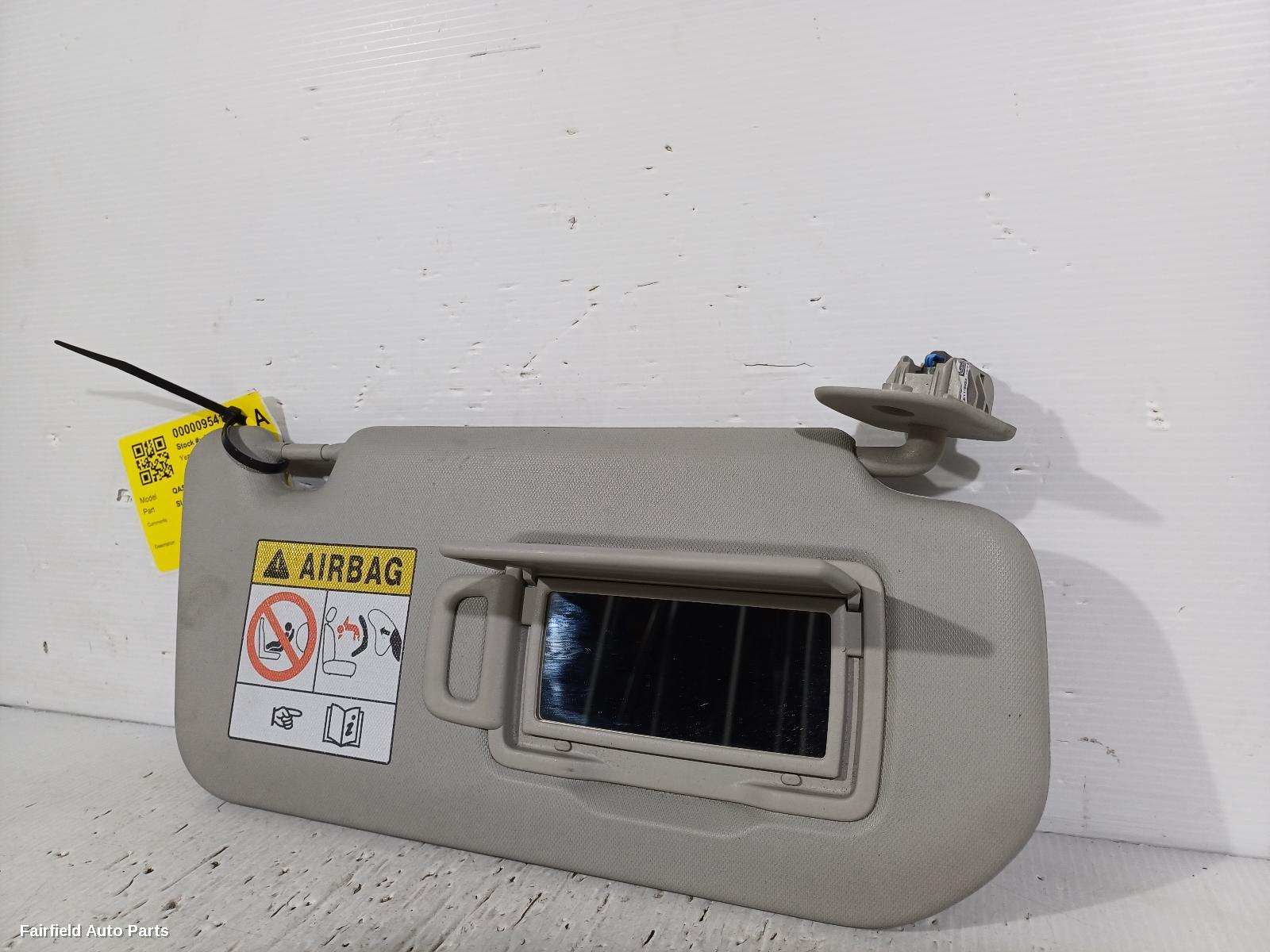 2022-2025 Nissan Qashqai Sunvisor