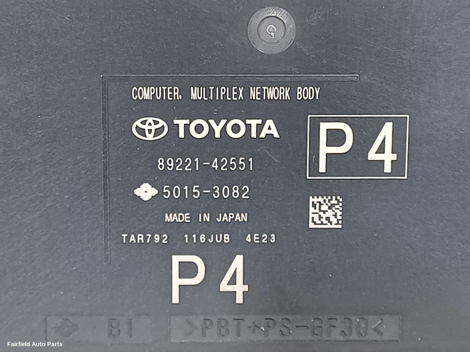 2018-2025 Toyota Rav4 Fuse Box
