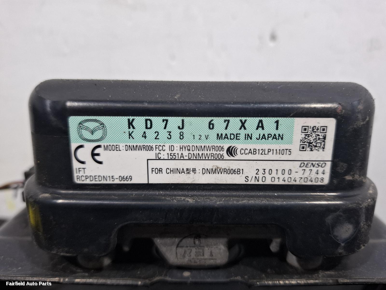 2017-2025 Mazda Cx5 Reverse Camera