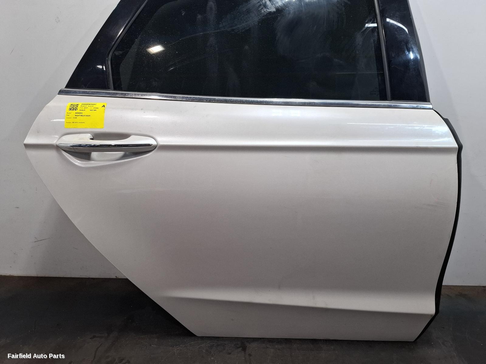 2014-2020 Ford Mondeo Right Rear Door Sliding