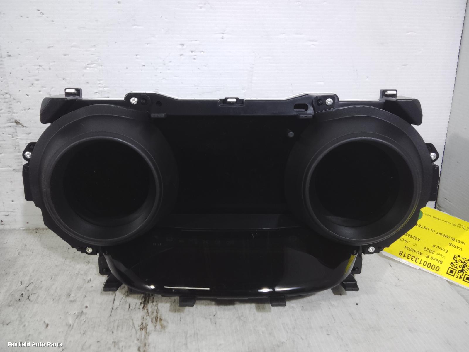 2020-2025 Toyota Yaris Instrument Cluster