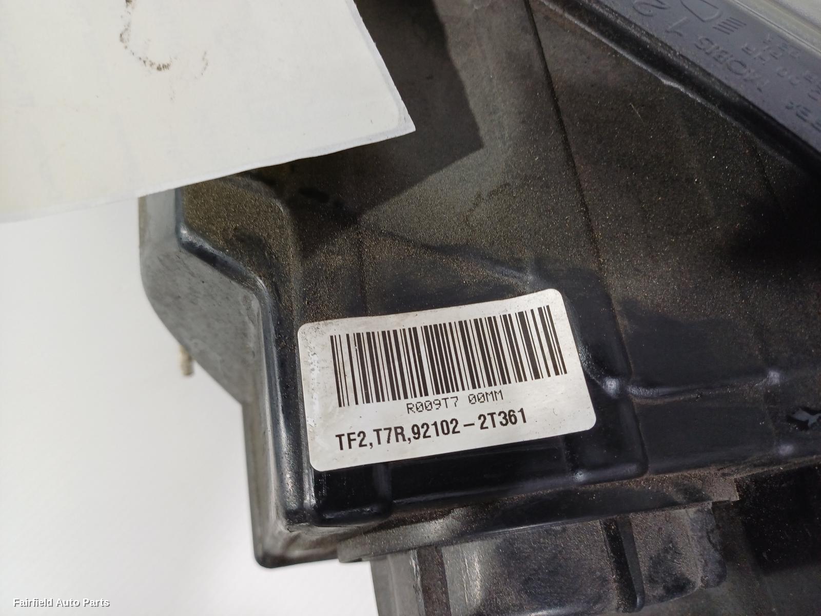 2011-2013 Kia Optima Right Headlamp