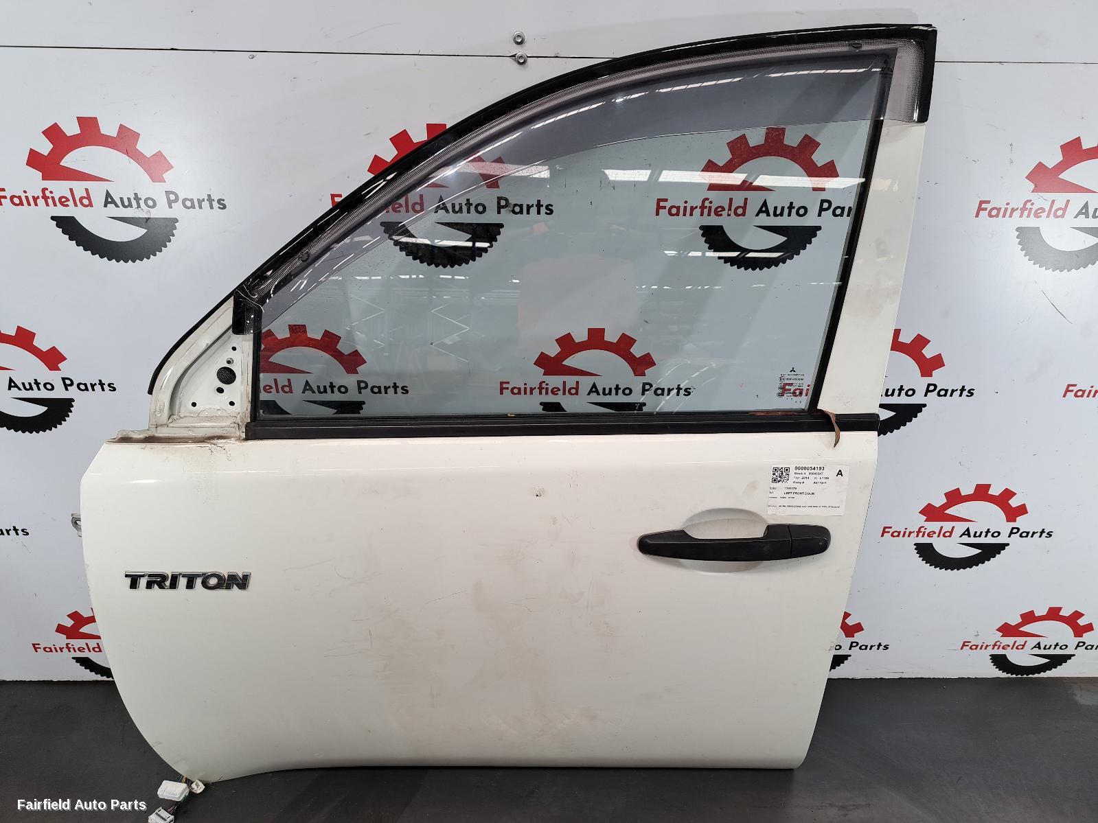2006-2015 Mitsubishi Triton Left Front Door