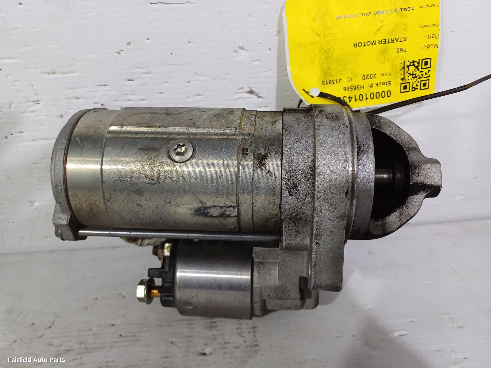 2017-2021 Ldv T60 Starter