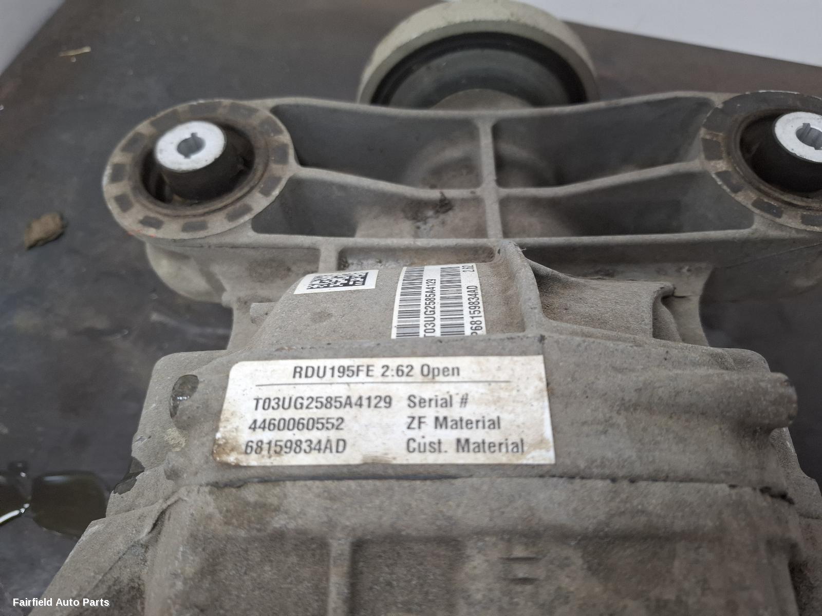 2015-2021 Chrysler 300c Differential Centre