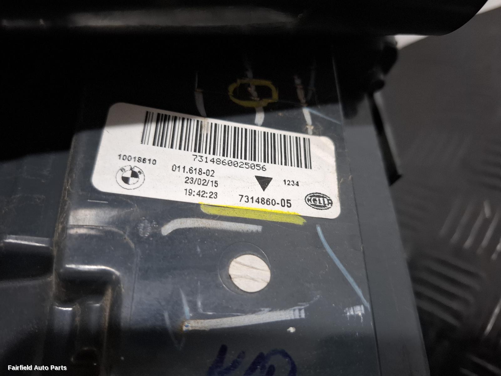 2014-2019 Bmw X6 Right Taillight