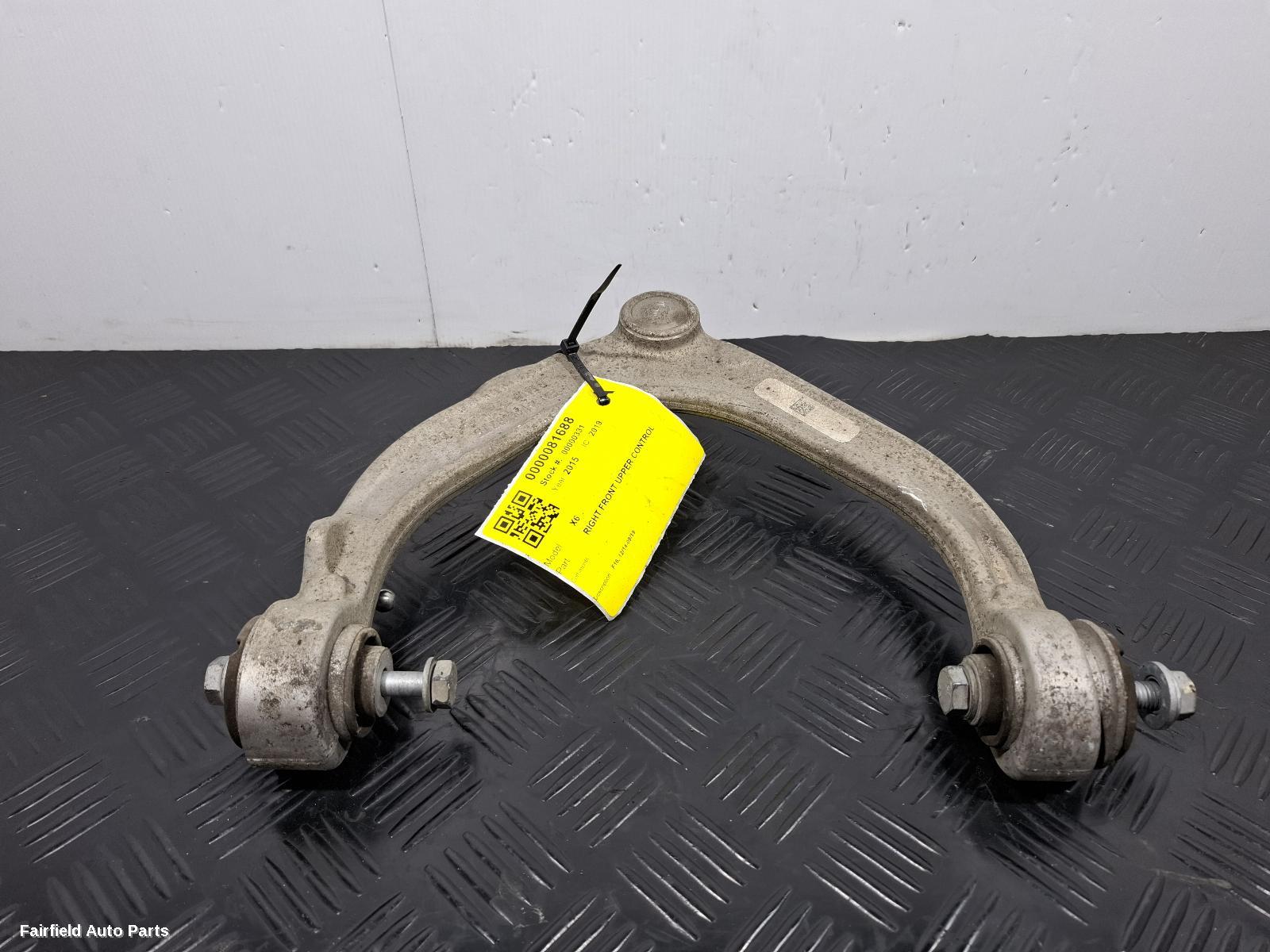 2014-2019 Bmw X6 Right Front Upper Control Arm
