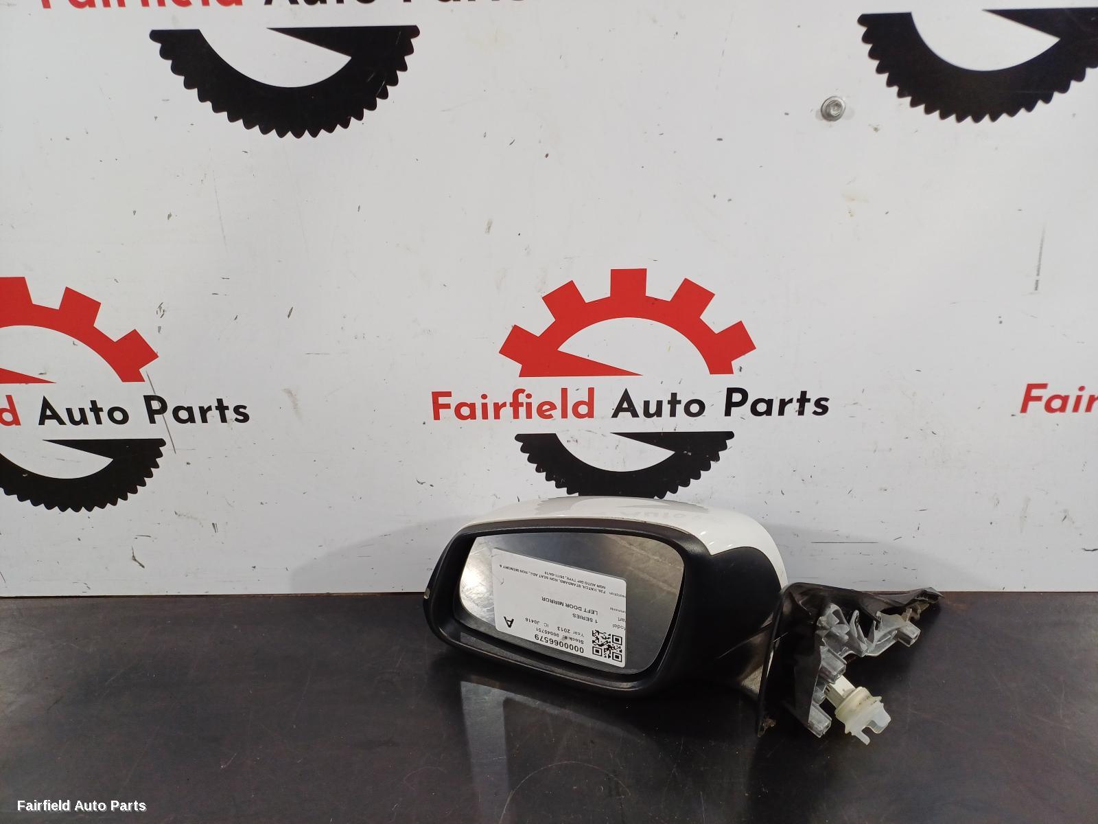 2011-2019 Bmw 1 Series Left Door Mirror