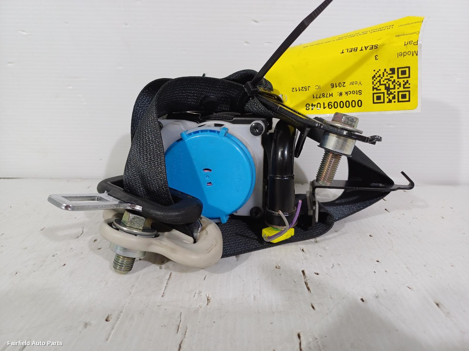 2016-2019 Mazda 3 Seatbelt Stalk