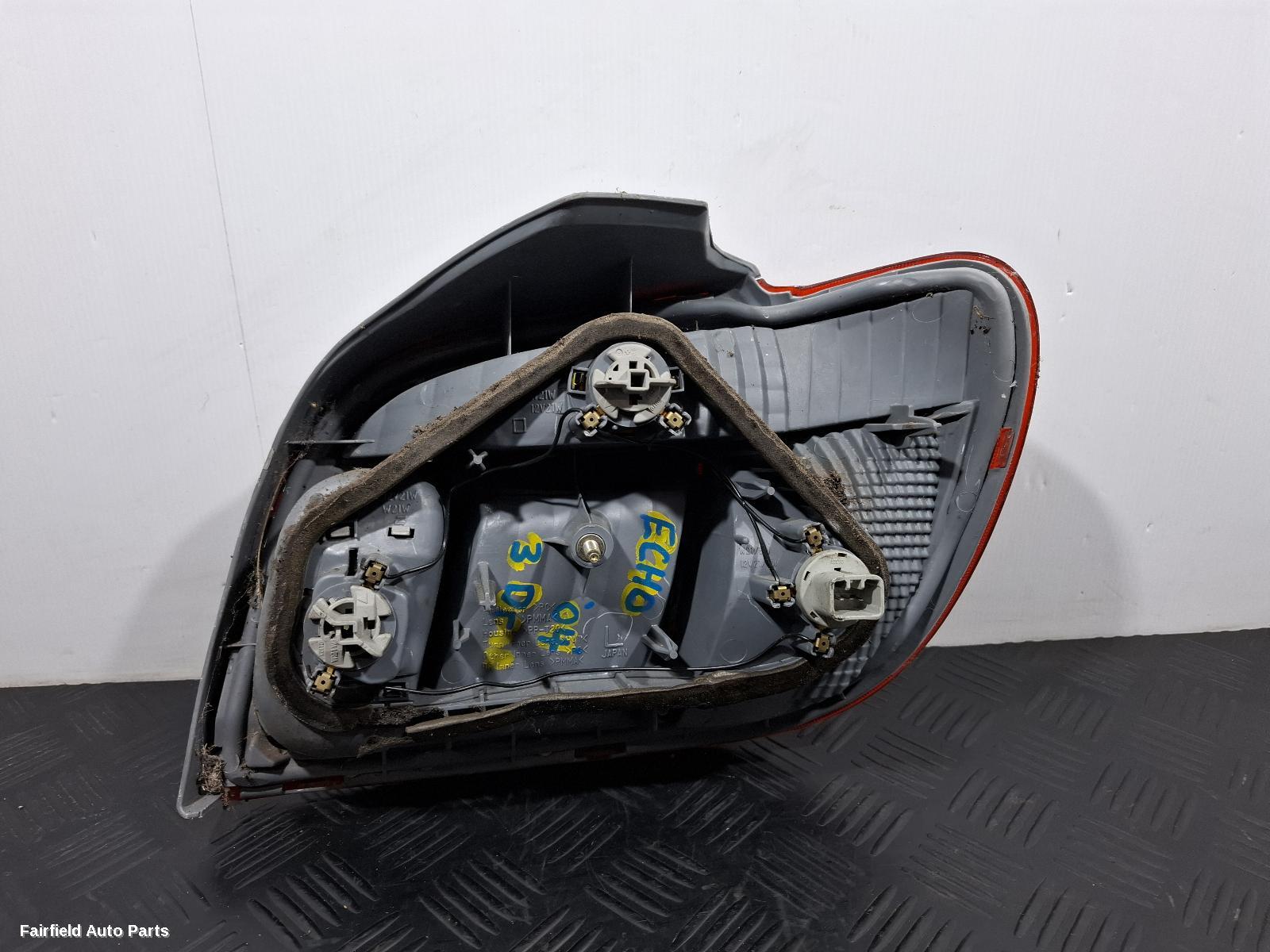 1999-2002 Toyota Echo Left Taillight