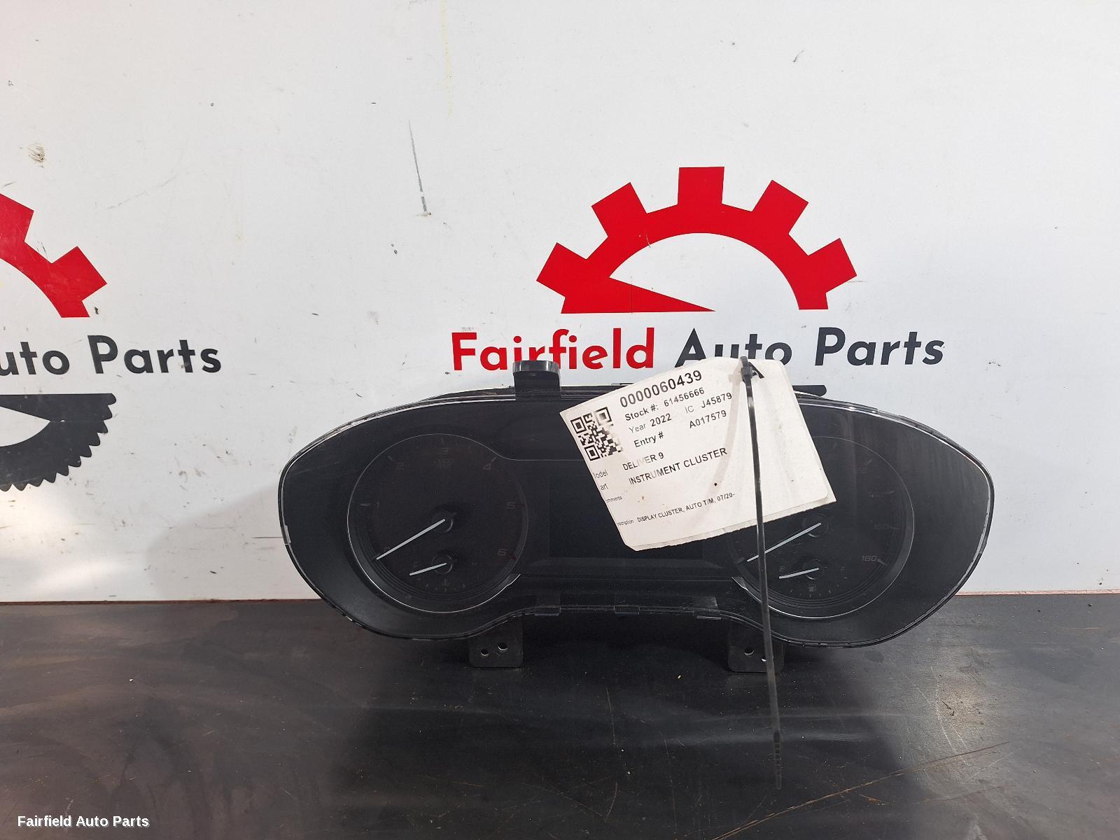 2020-2026 Ldv Deliver 9 Instrument Cluster