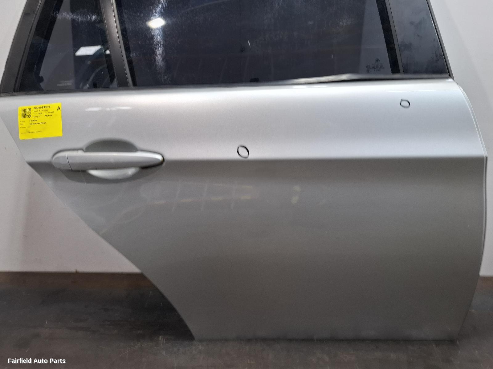 2006-2012 Bmw 3 Series Right Rear Door Sliding