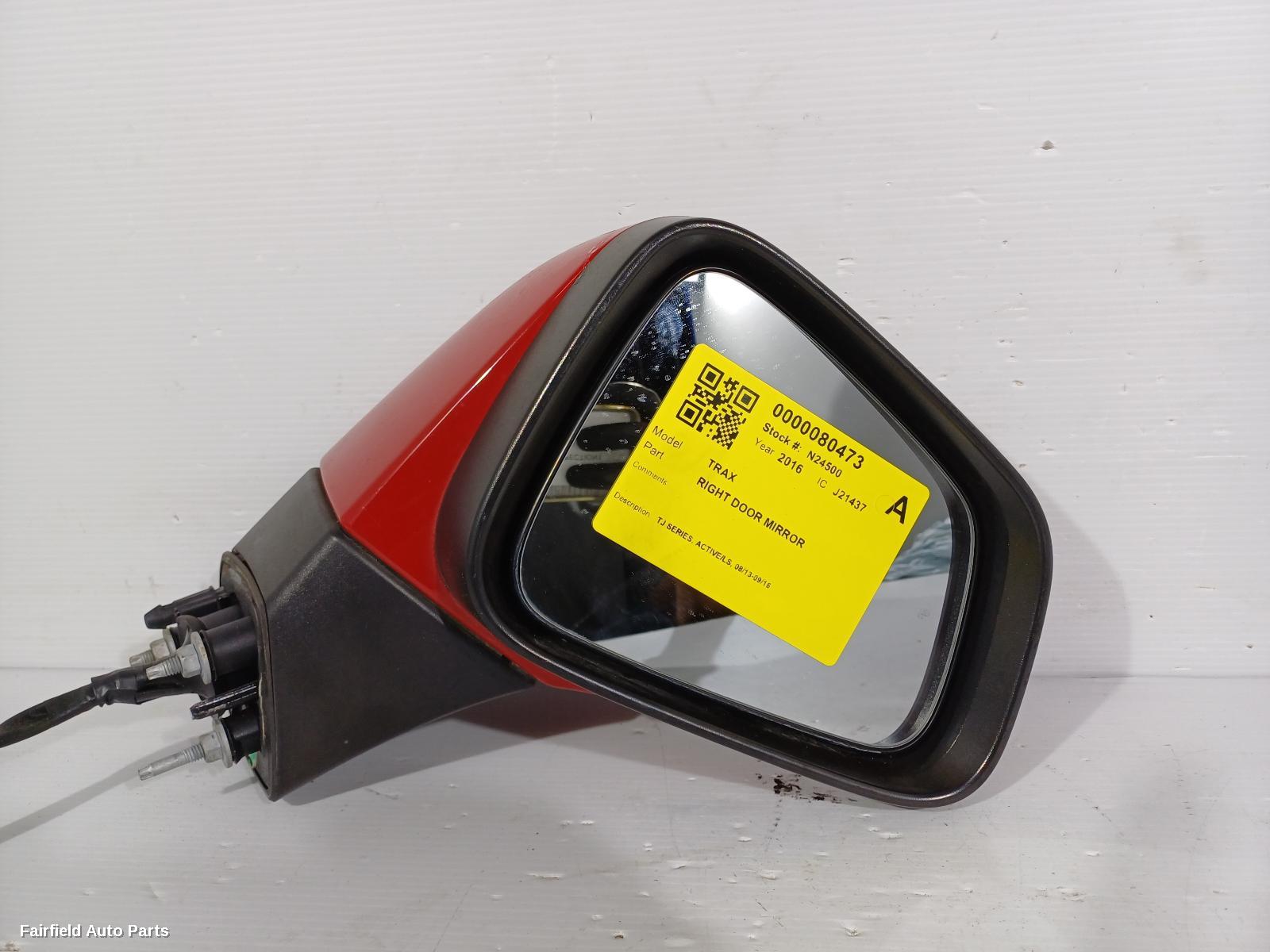 2013-2016 Holden Trax Right Door Mirror