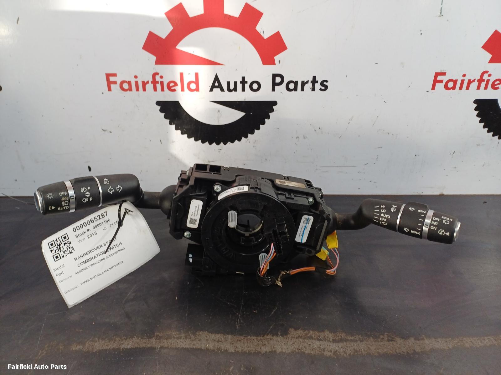 2013-2022 Land Rover Rangerover Sport Combination Switch