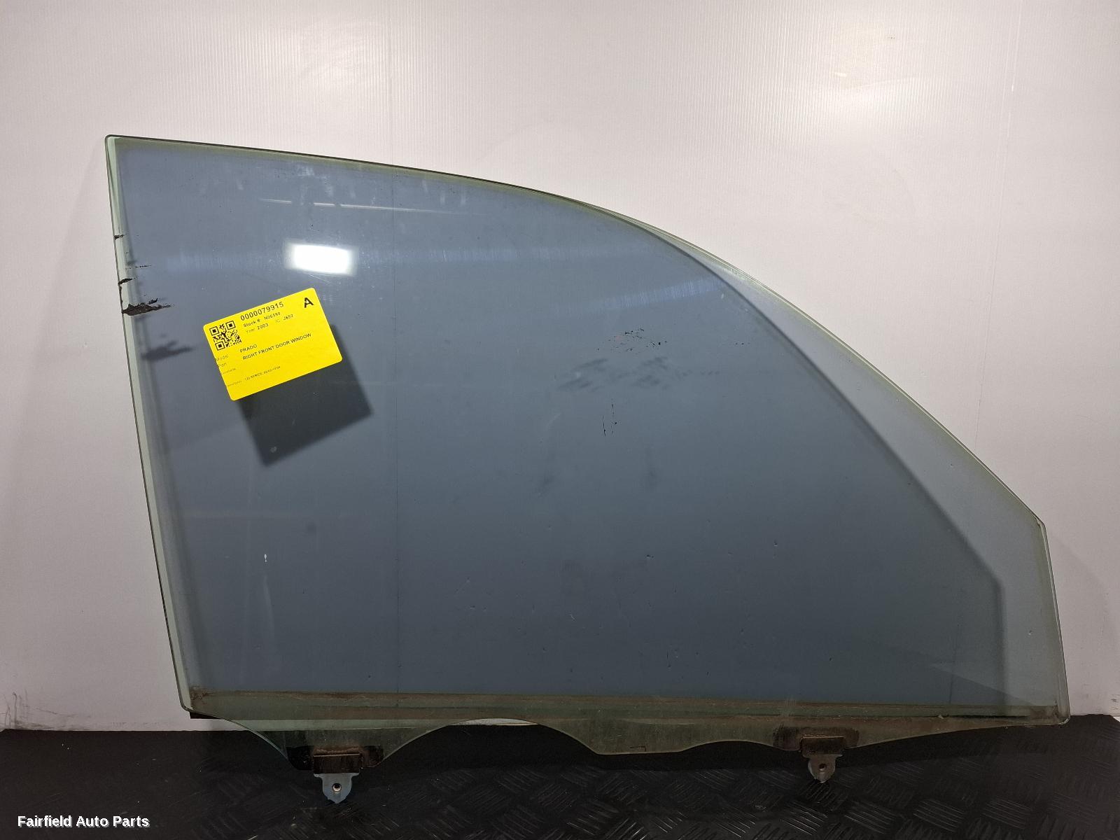 2003-2009 Toyota Prado Right Front Door Window