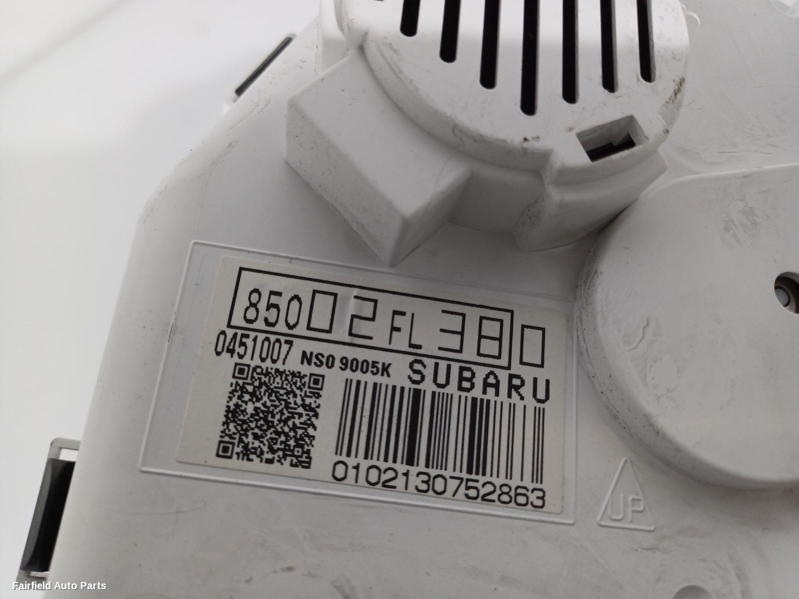 2016-2023 Subaru Impreza Instrument Cluster