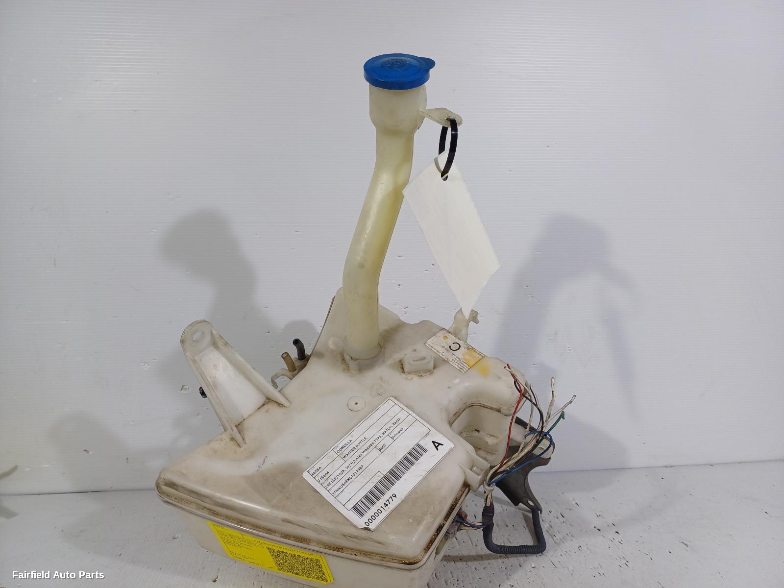2007-2012 Toyota Corolla Washer Bottle