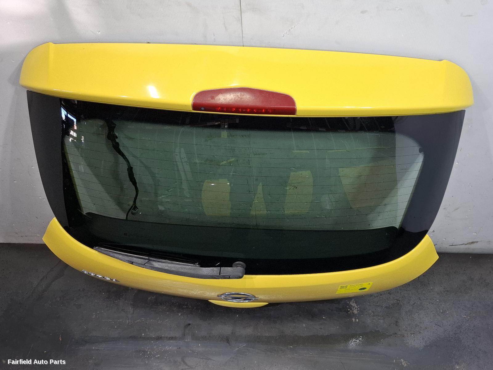 2012-2014 Opel Corsa Bootlid Tailgate