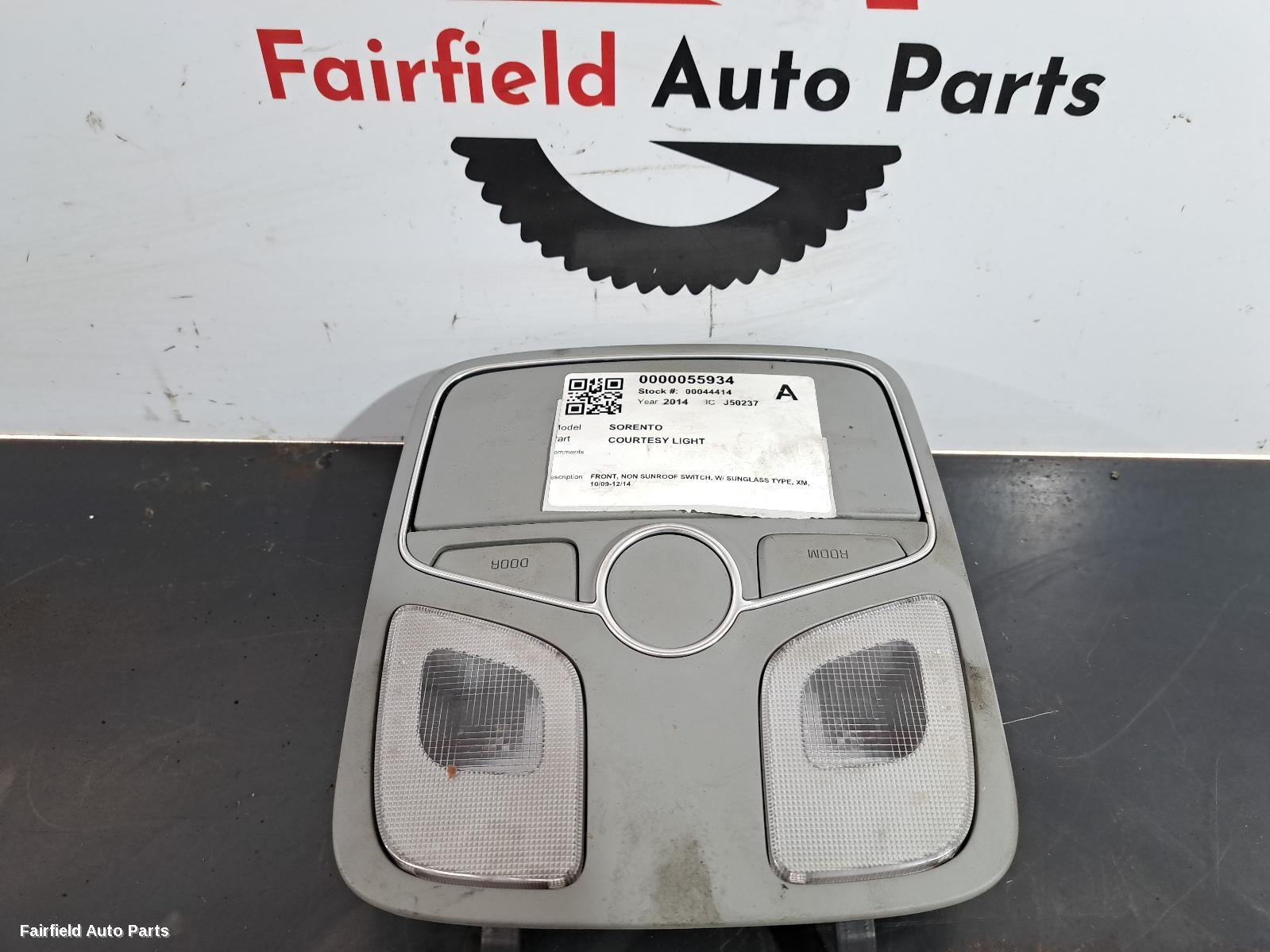 2009-2014 Kia Sorento Courtesy Light