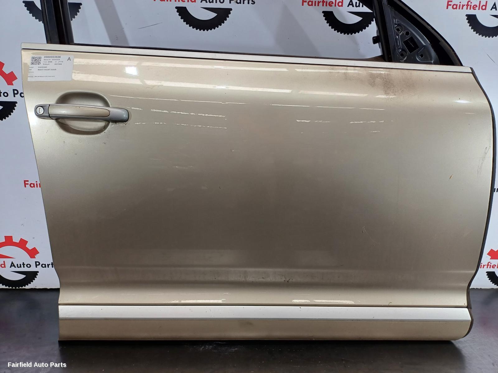 2003-2010 Porsche Cayenne Right Front Door