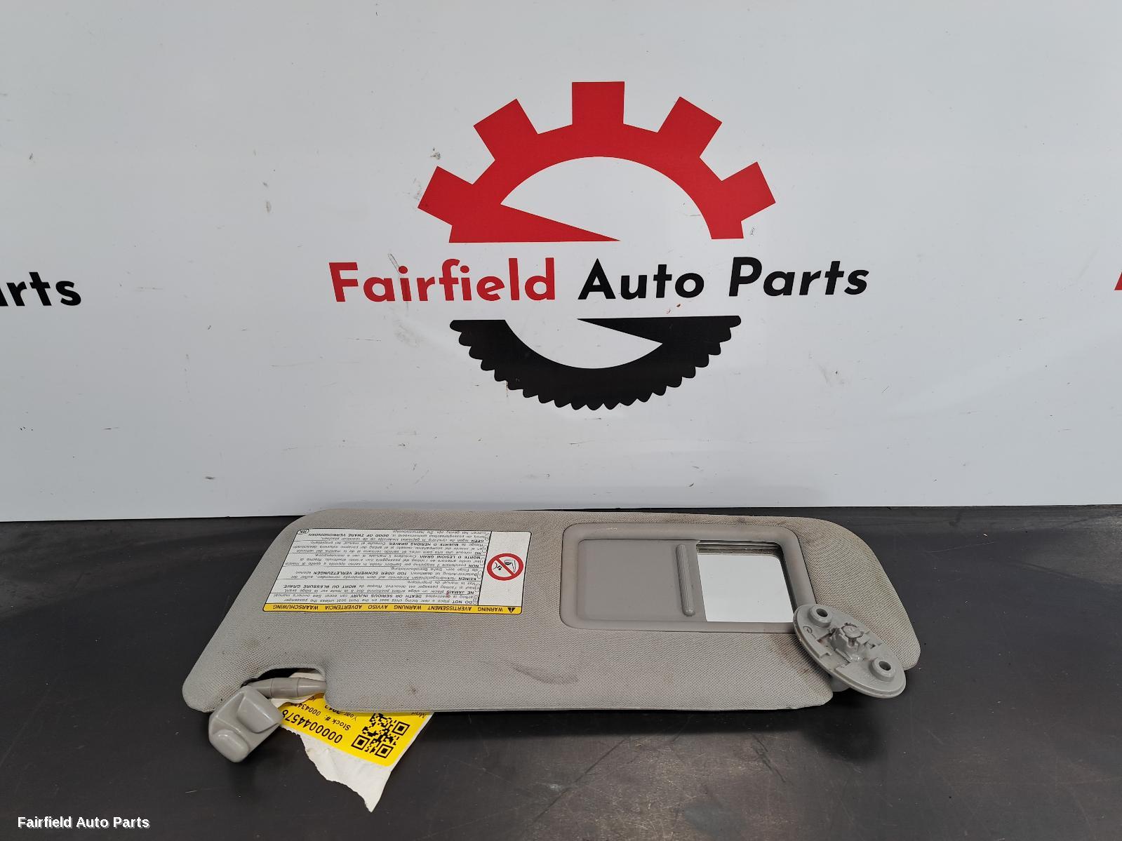 2011-2017 Toyota Camry Sunvisor
