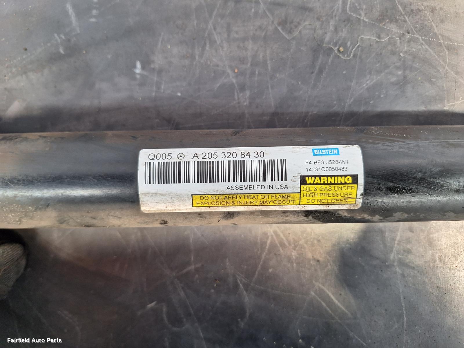 2007-2015 Mercedes C Class Right Rear Strut