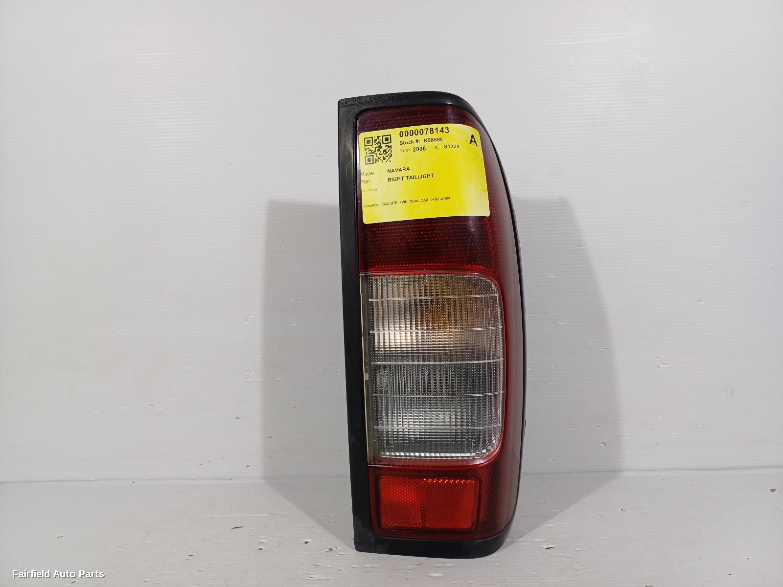 1997-2008 Nissan Navara Right Taillight