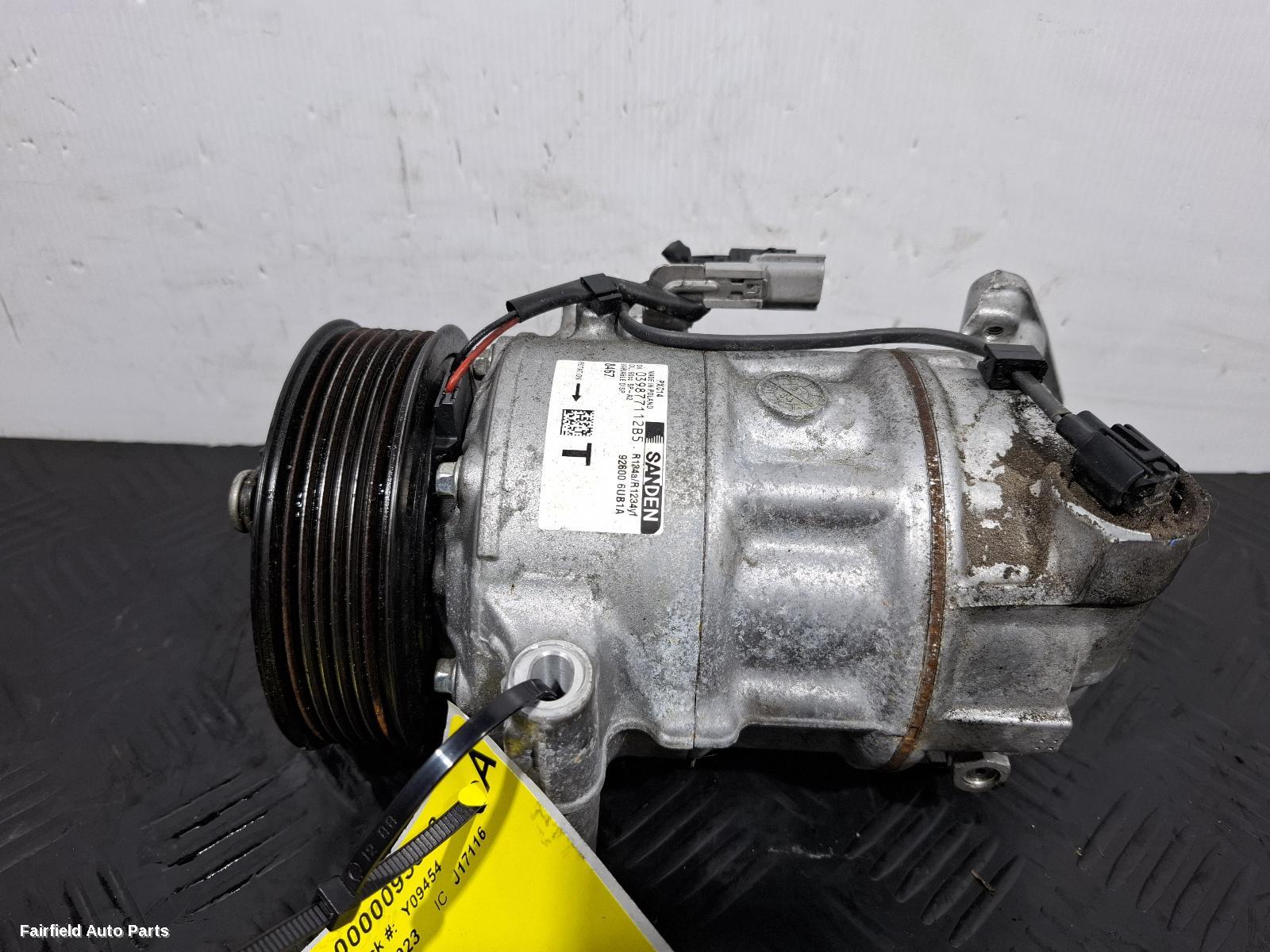 2022-2025 Nissan Qashqai A C Compressor
