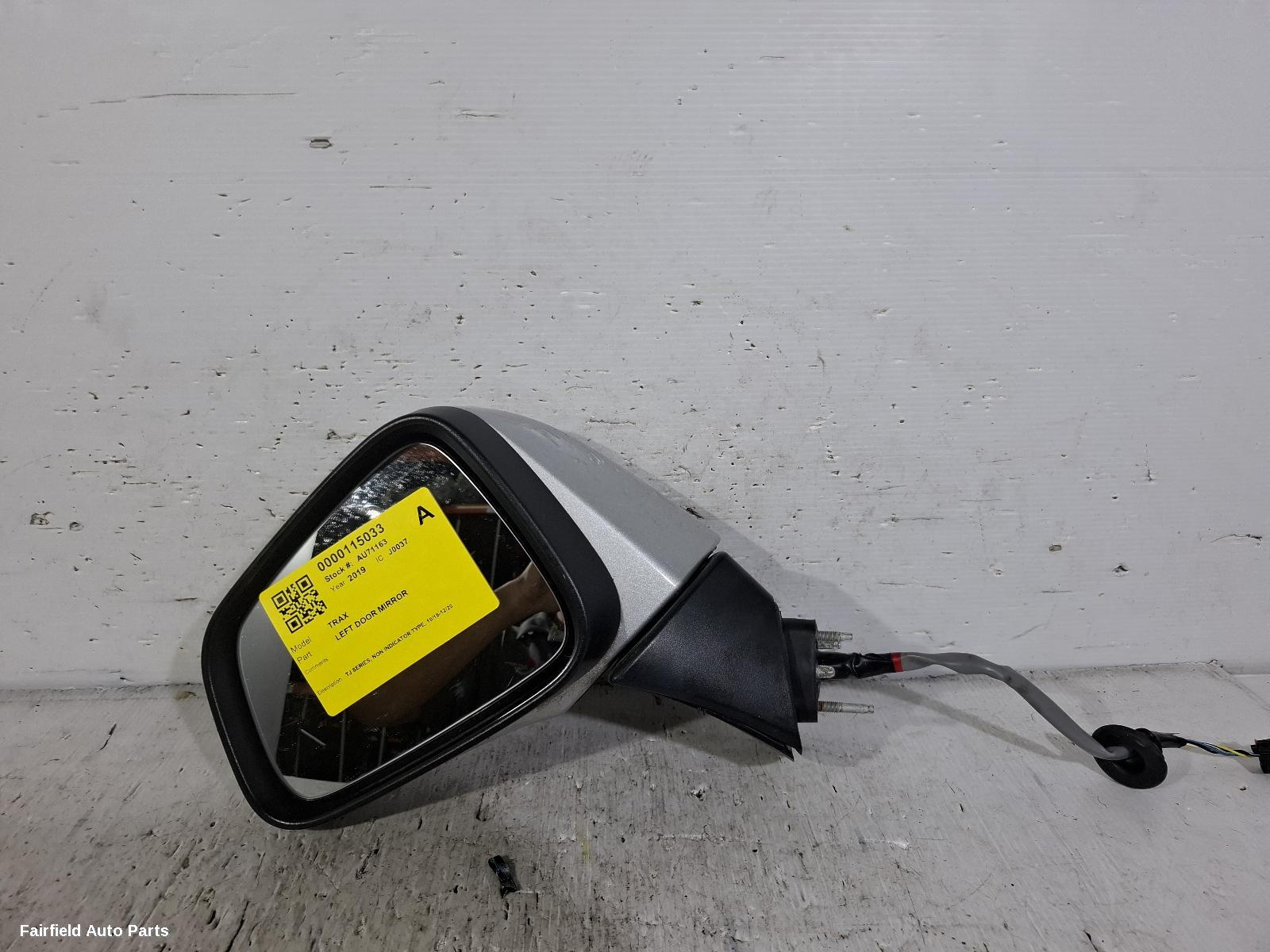 2016-2020 Holden Trax Left Door Mirror