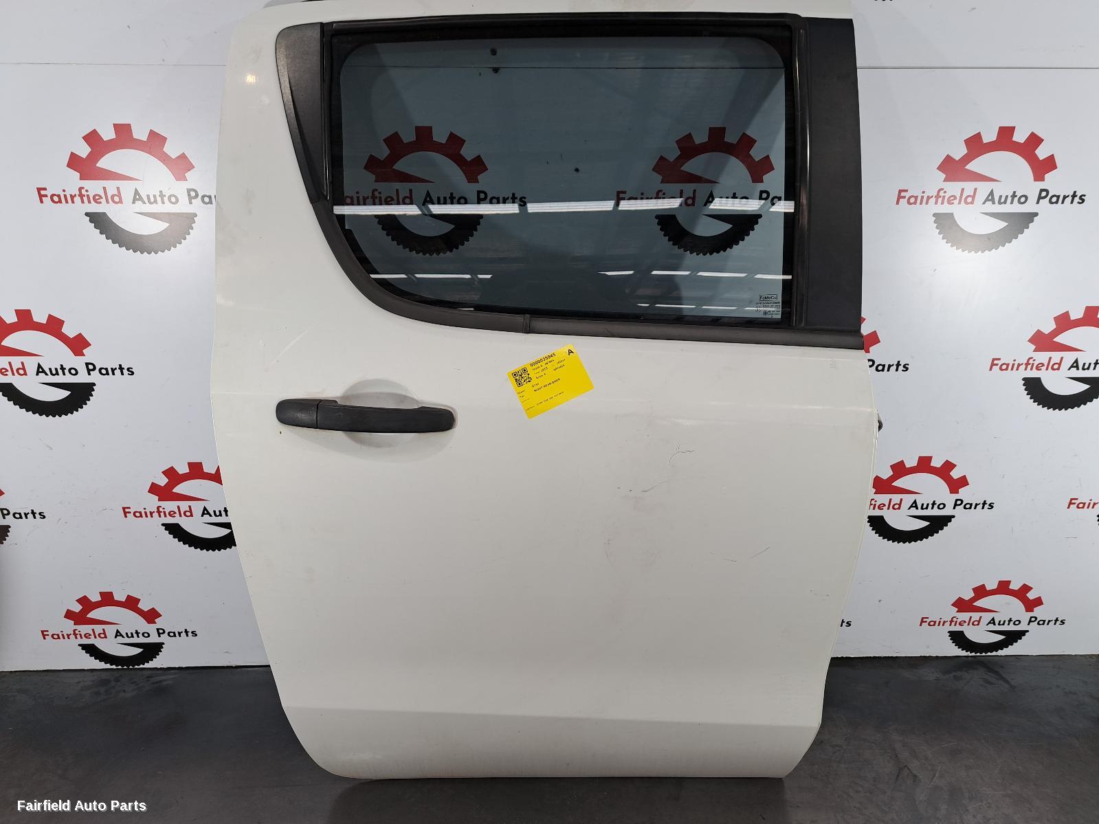 2011-2020 Mazda Bt50 Right Rear Door Sliding