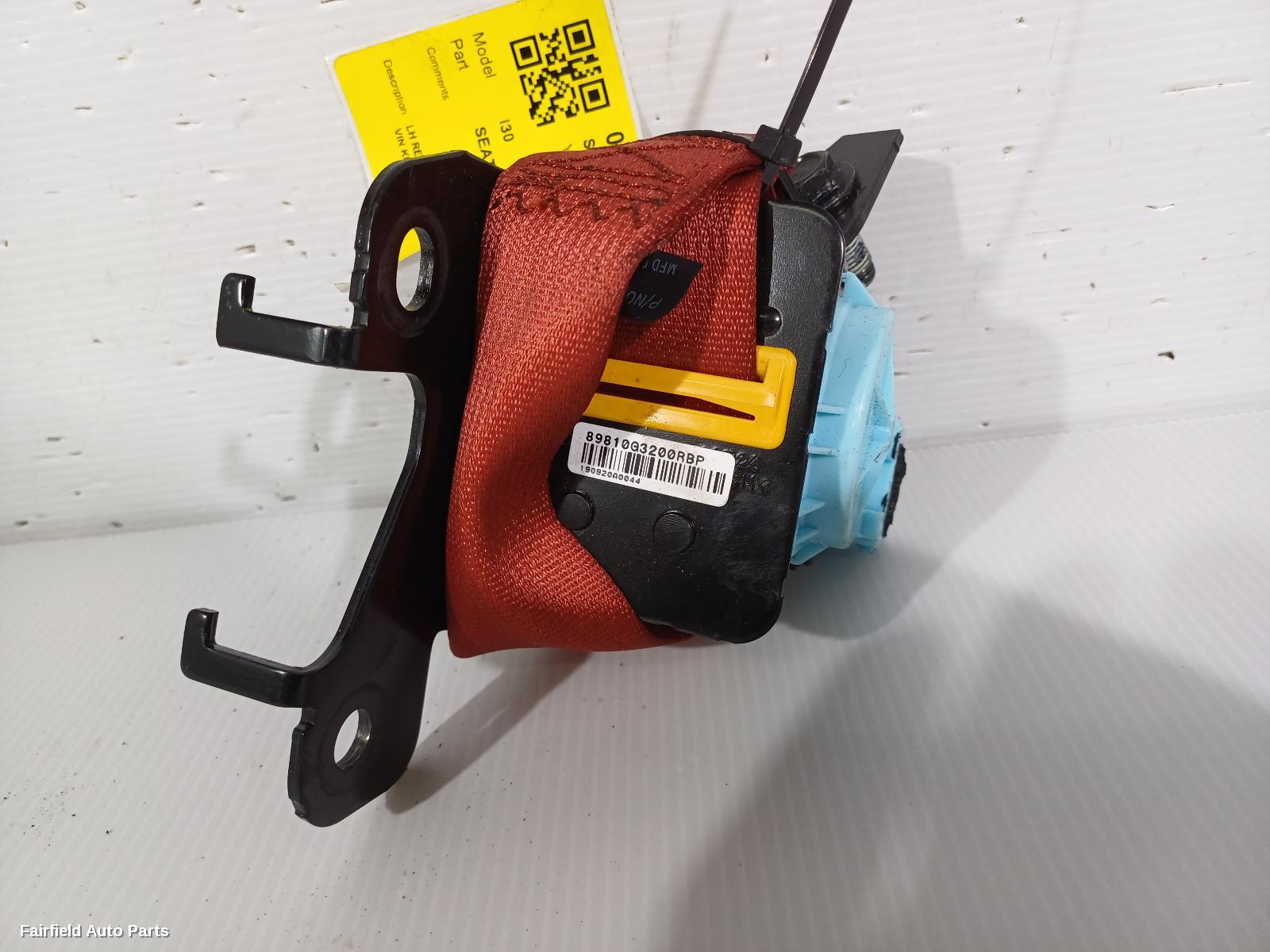 2017-2023 Hyundai I30 Seatbelt Stalk