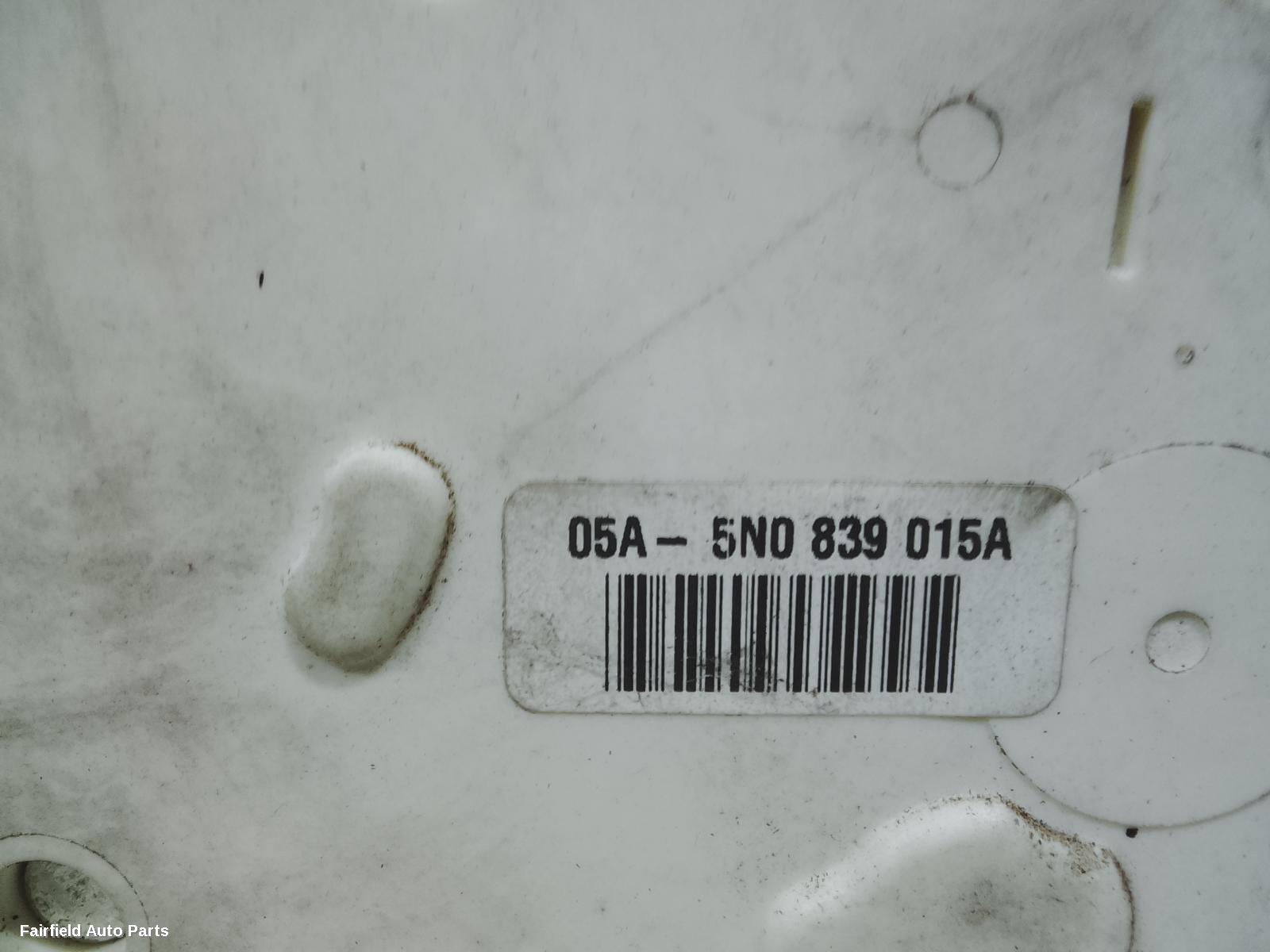 2009-2011 Volkswagen Tiguan Door Boot Gate Lock