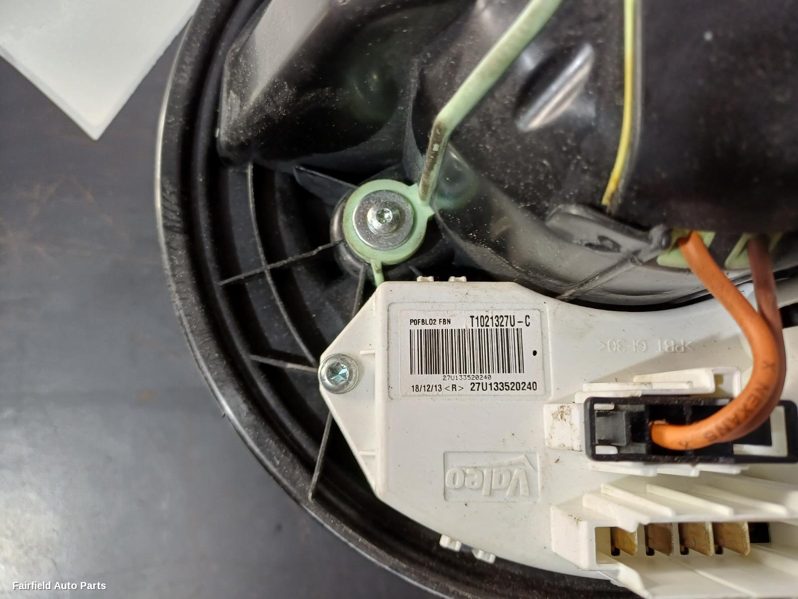 2010-2017 Bmw X3 Heater Fan Motor