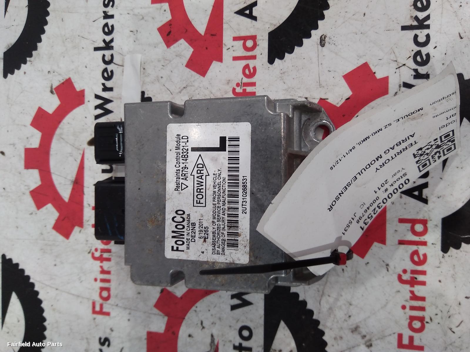 2011-2016 Ford Territory Airbag Module Sensor
