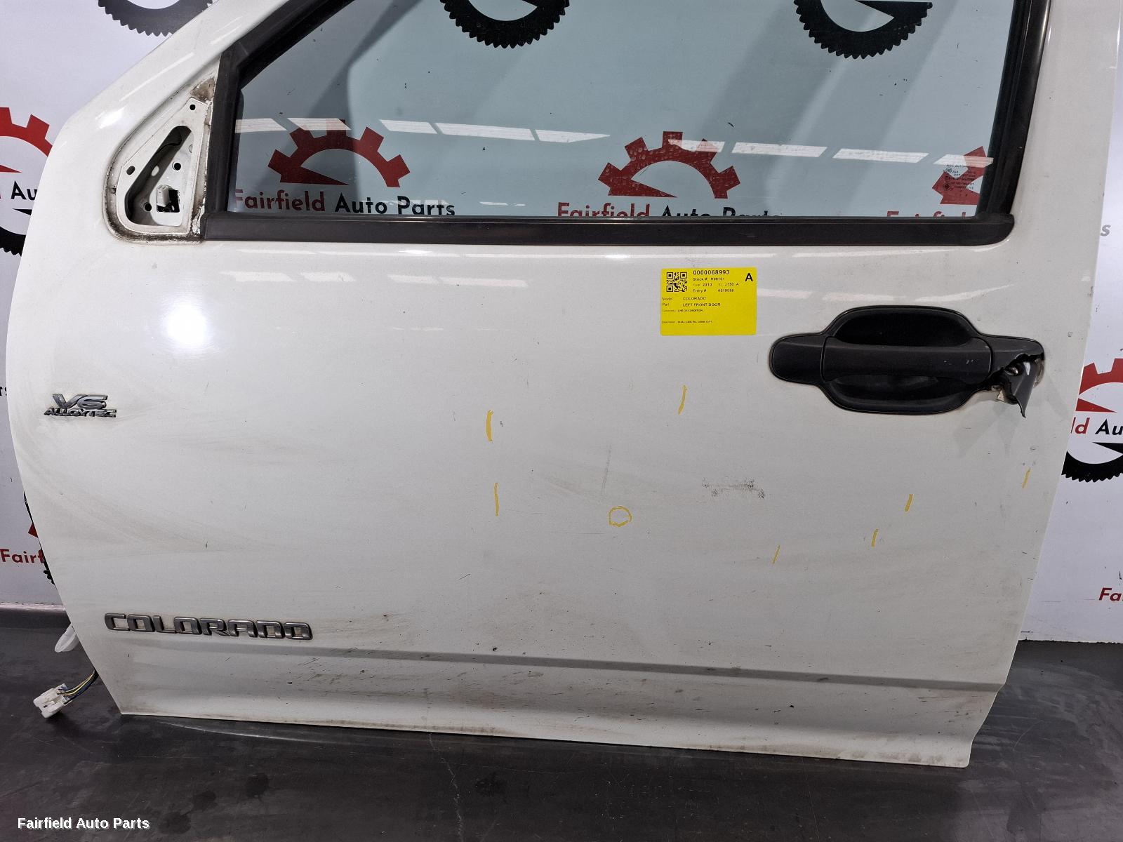2008-2011 Holden Colorado Left Front Door