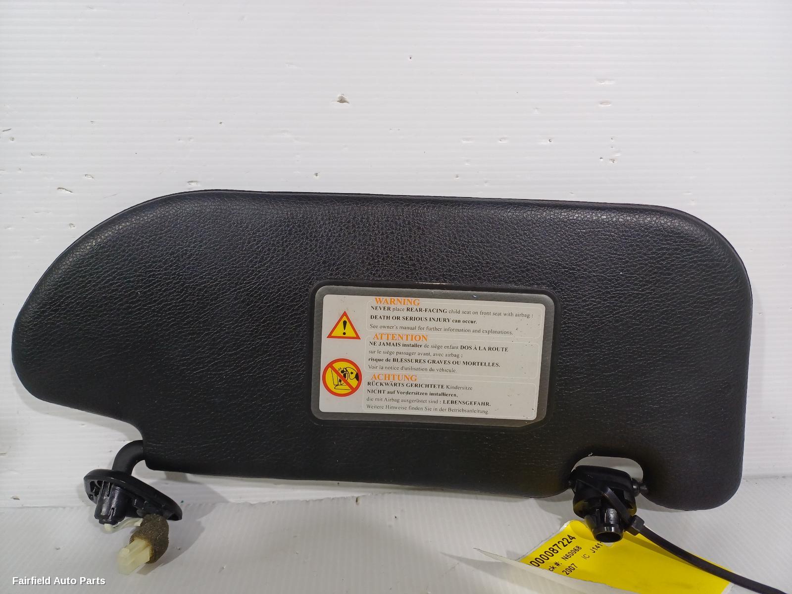 2002-2009 Nissan 350z Sunvisor