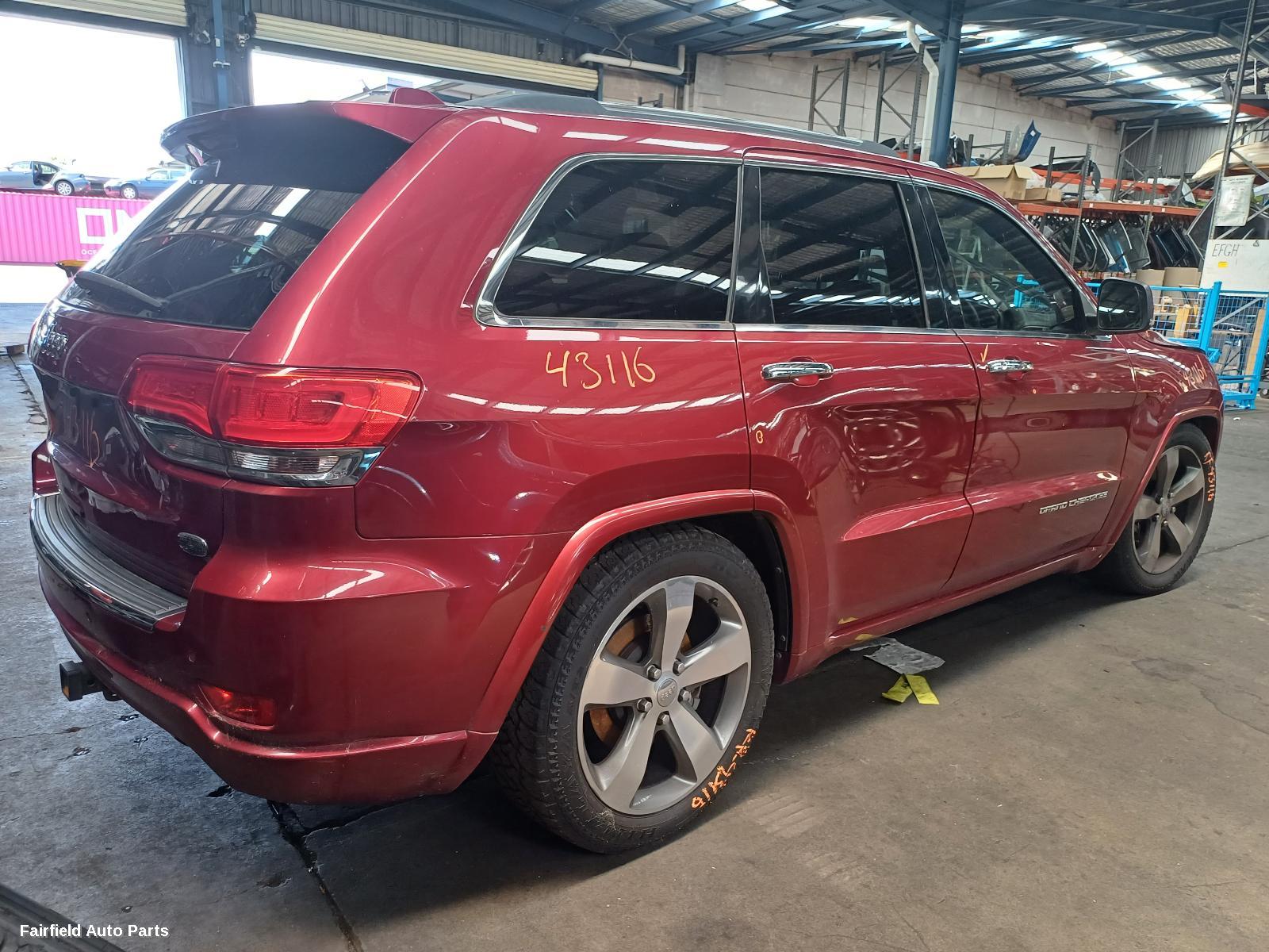 2010-2022 Jeep Grandcherokee Right Rear Door Sliding