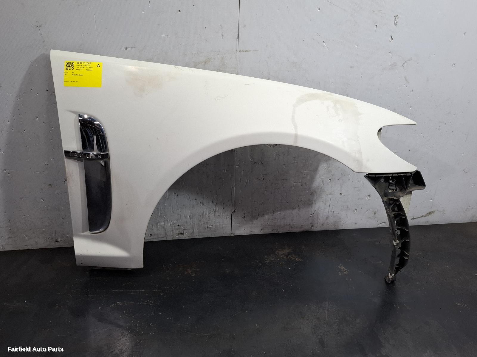 2008-2011 Jaguar Xf Right Guard