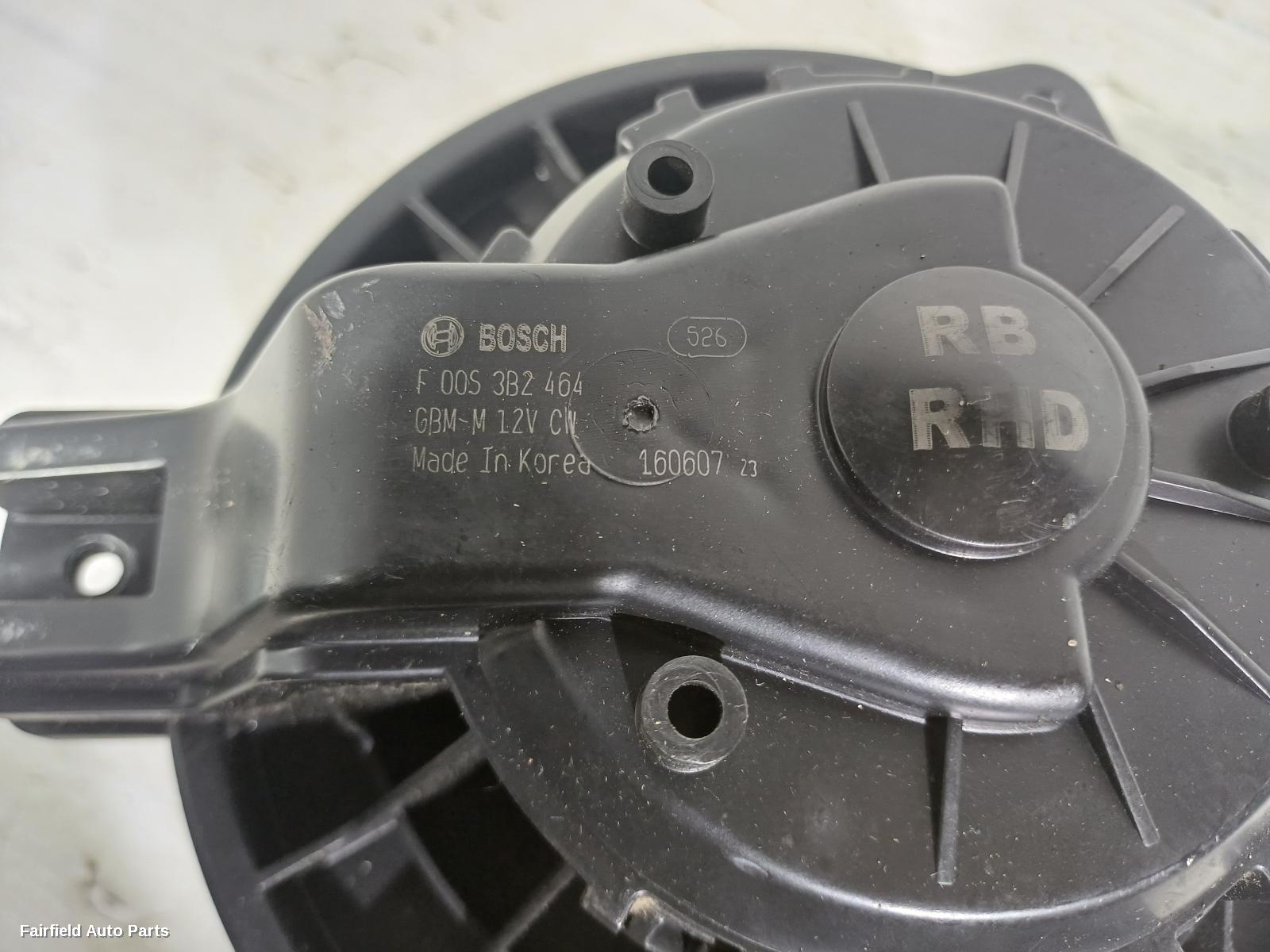 2011-2019 Hyundai Accent Heater Fan Motor