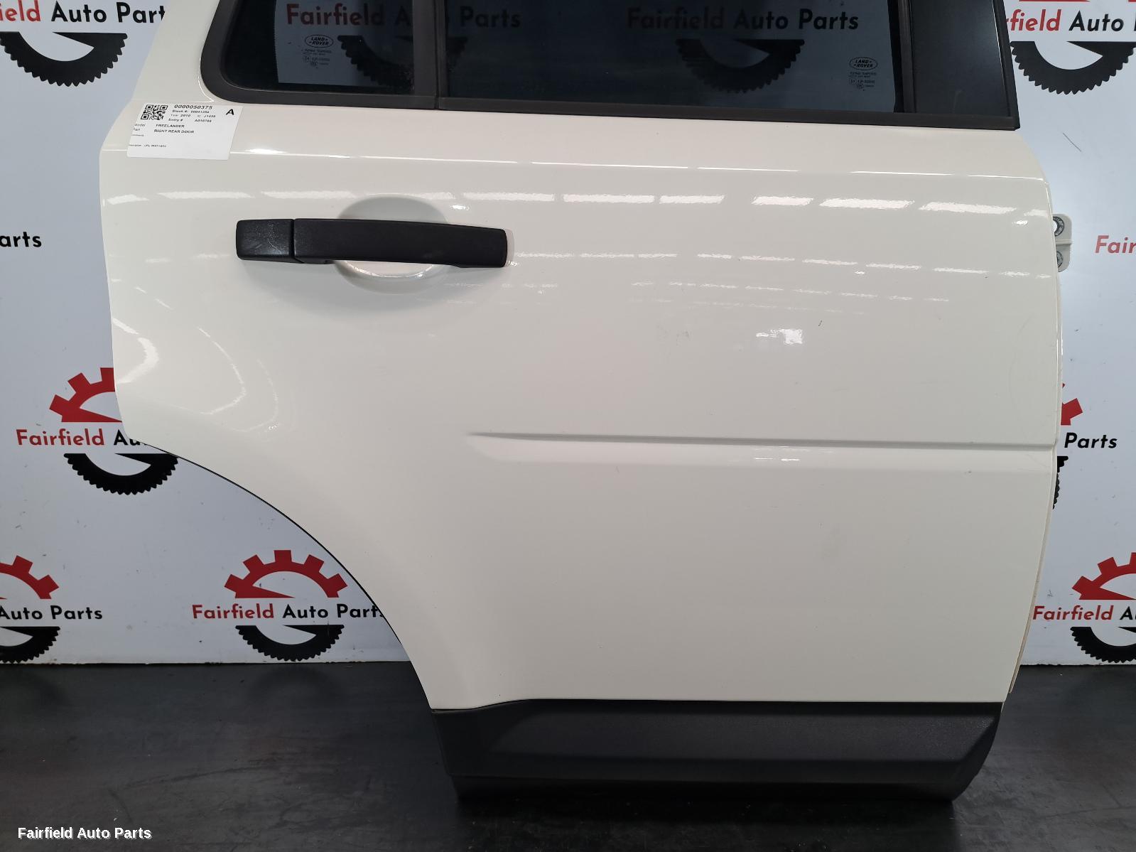 2007-2010 Land Rover Freelander Right Rear Door Sliding