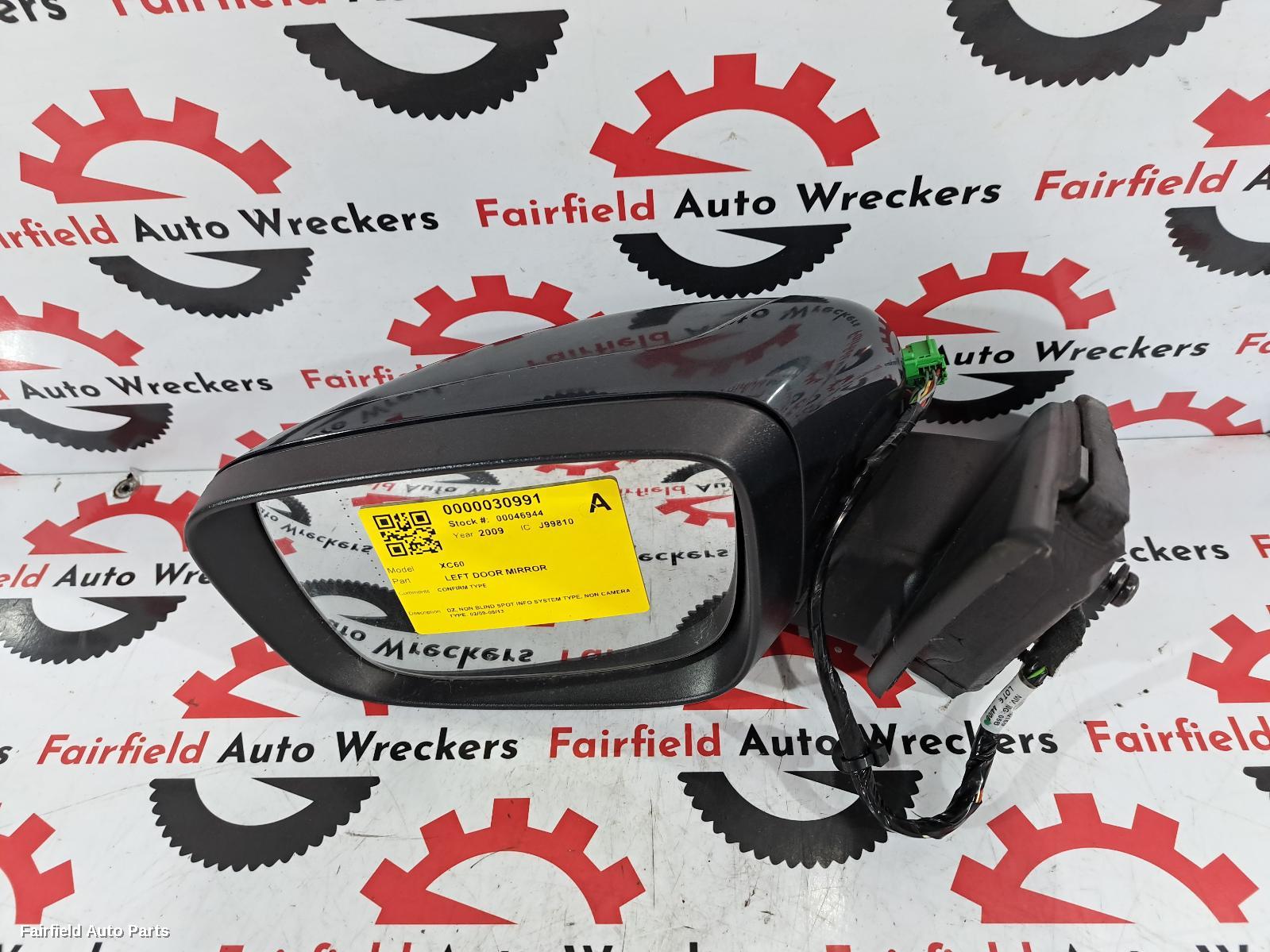 2009-2013 Volvo Xc60 Left Door Mirror