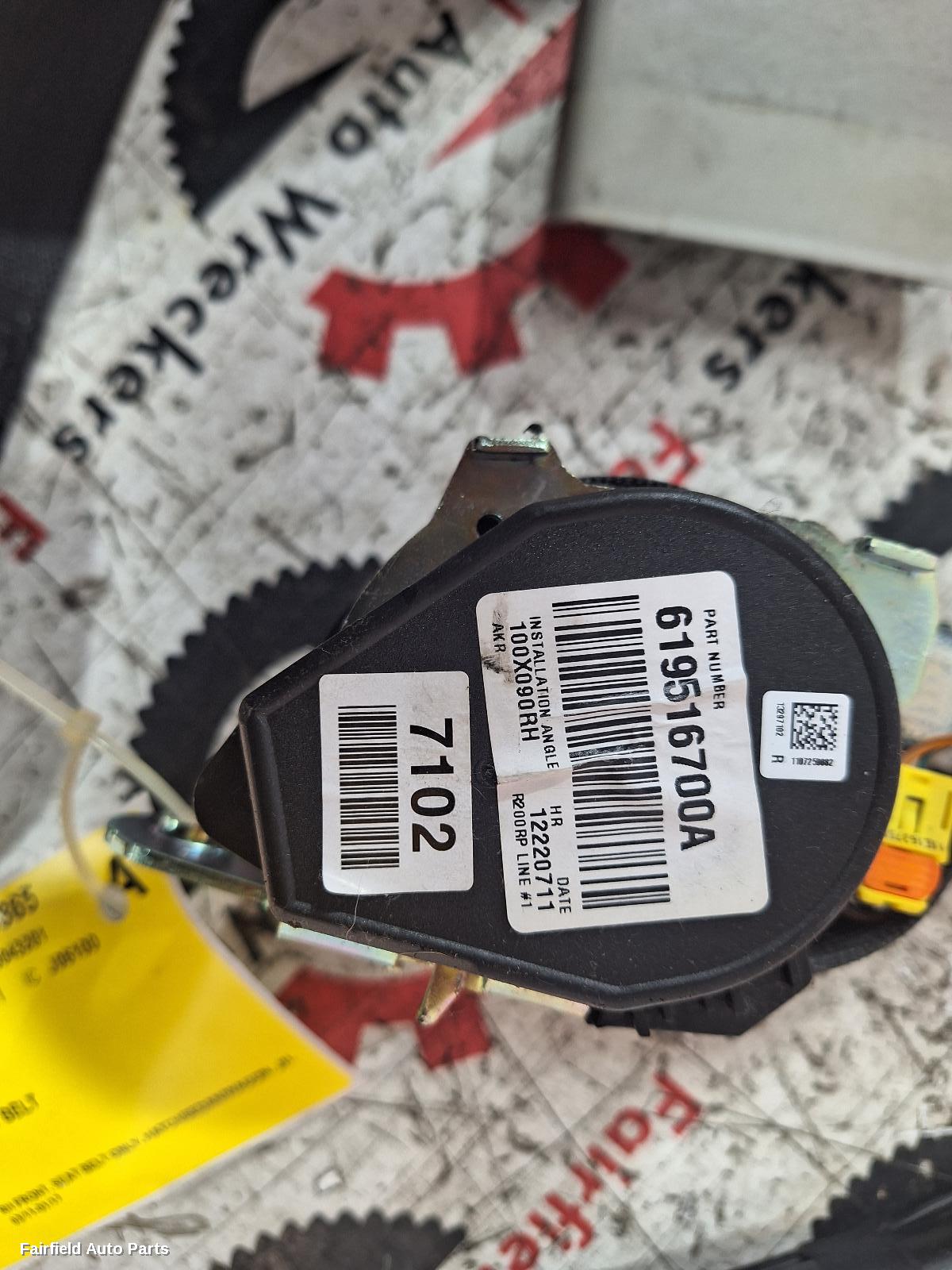 2011-2014 Holden Cruze Seatbelt Stalk