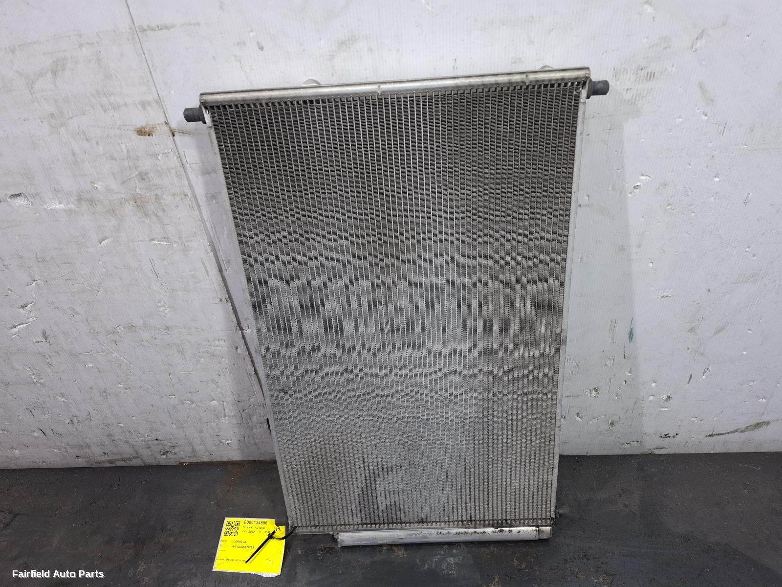 2012-2015 Toyota Corolla A C Condenser