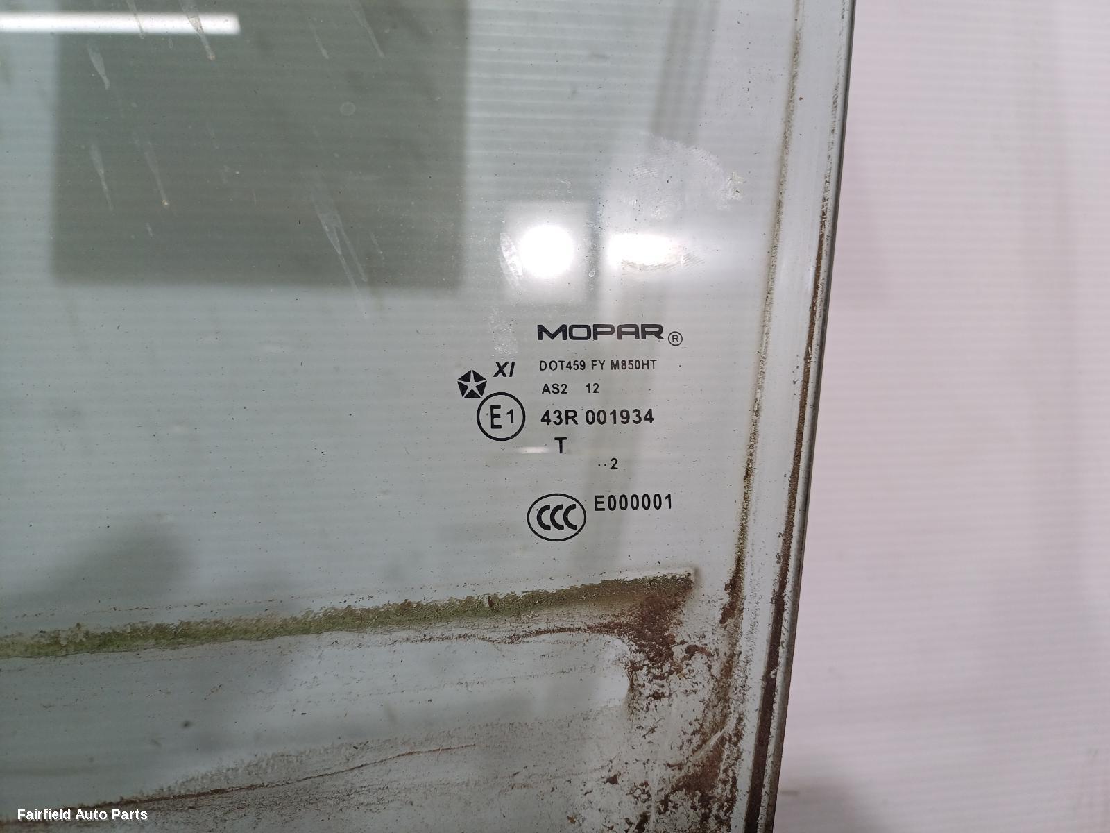 2010-2022 Jeep Grandcherokee Left Front Door Window